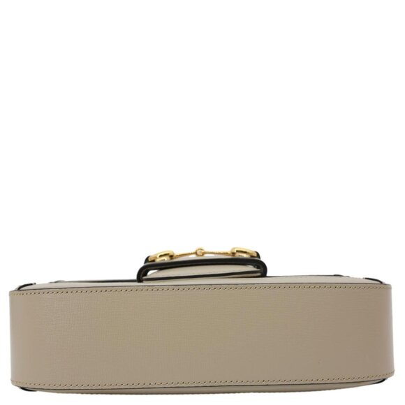 Gucci Horsebit 1955 Small GG Supreme Canvas Shoulder Bag Beige 735178 - Picture 11 of 16